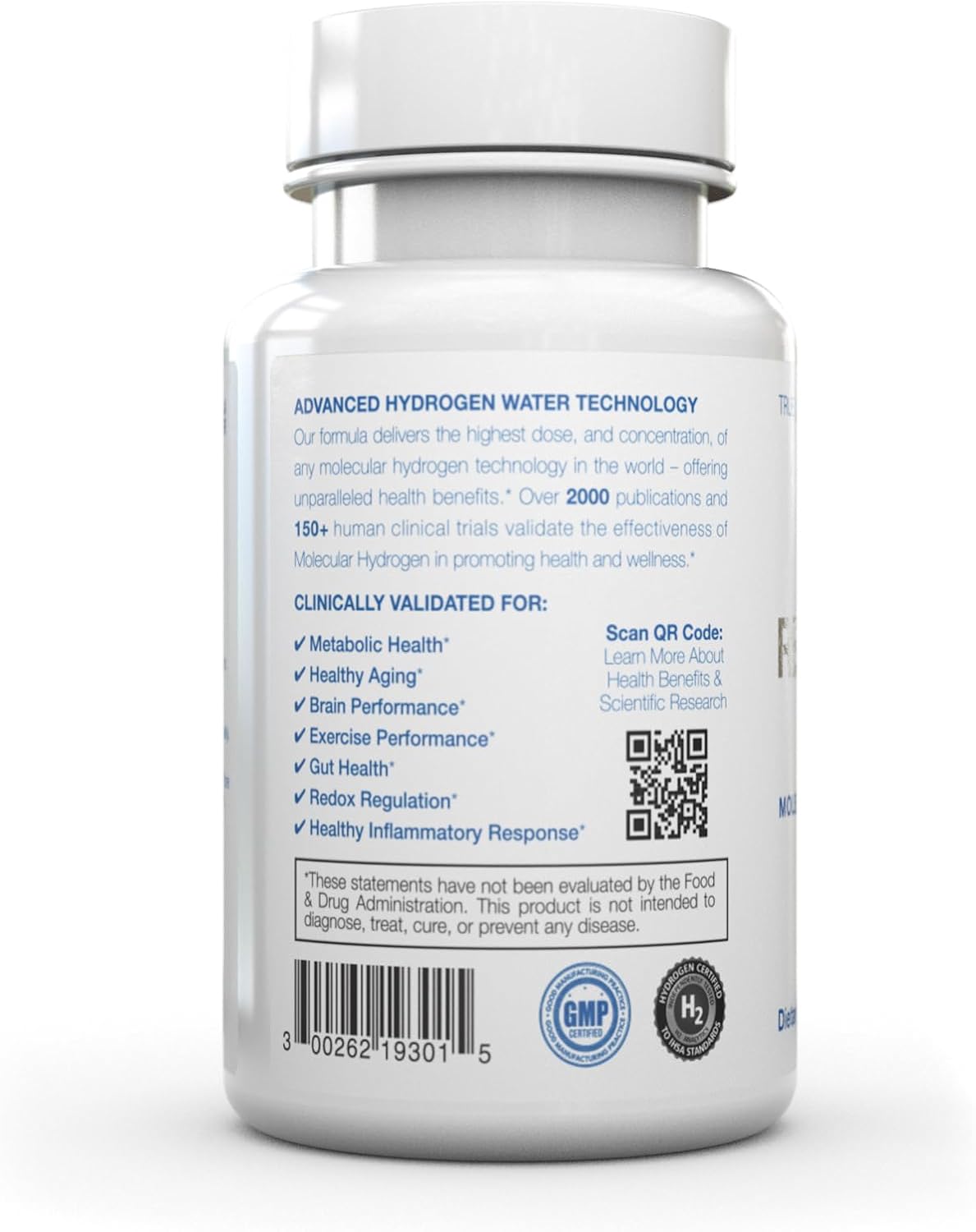 DrinkHRW Original - Moleculaire Waterstof Tabletten – Hydrogen Water
